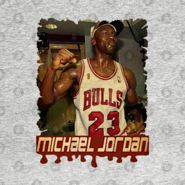 Michael Jordan Vintage by Teling Balak